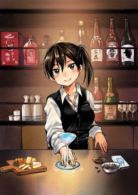 #女の子のイラストだけで興味を持ってくれる方へ届け
とどけ～ - ω - 