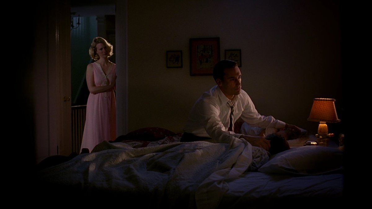 "MAD MEN. A term coined in the late 1950s to describe the advertising executives of Madison Avenue. They coined it." 

13 years ago today, MAD MEN aired its first episode "Smoke Gets in Your Eyes" on AMC.