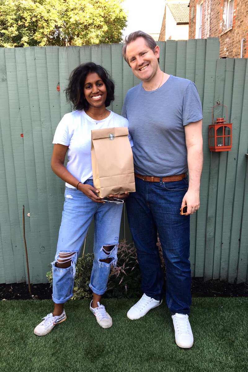 tootingnewsie's tweet photo. #NewToTooting – #Tooting residents Krish &amp; Joey have launched @muvsallday, serving curries &amp; rice direct to your door in recyclable jars! Sign up to their mailing list at https://t.co/AoITuMgj35. Congrats &amp; good luck to Krish and Joey! https://t.co/OpCJdVwD4U