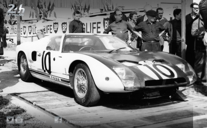 By Mar-64 they had a prototype. It raced at Nurburgring in May 1964 (tho DNF) and raced in the 24hrs of Le Mans in June that year, but also DNF. So the project got transferred to Carroll Shelby, who had won in 1959 in an Aston Martin under John Wyer there. Shelby had been