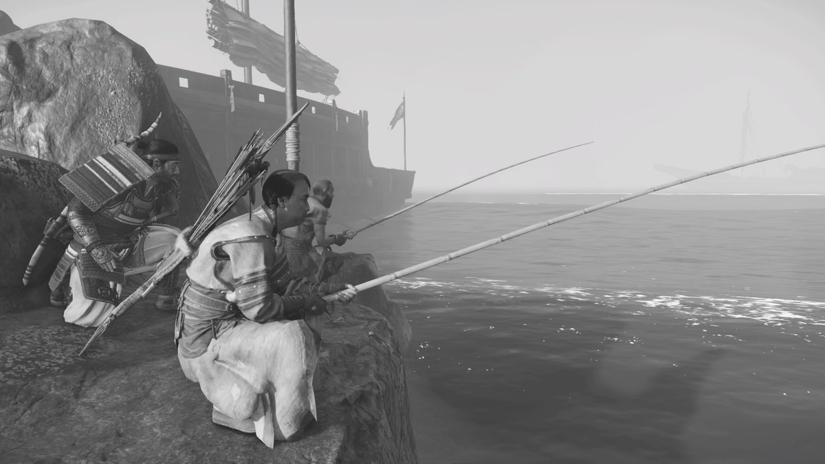_kimi_mp9's tweet photo. 釣り部 #GhostOfTsushima #ゴーストオブツシマ https://t.co/twVpiWzBUo