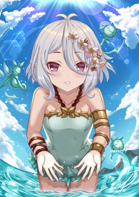 水着コッコロ
#プリコネR 