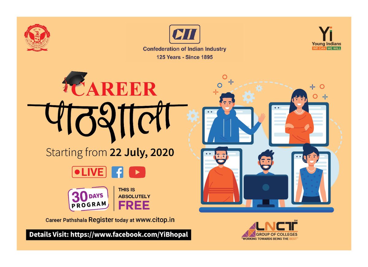 PathshalaCareer's tweet photo. Don't live in your dreams but make them come true
You need a proper guidance to get a kick start and to work on your dreams. Career Pathshala will provide you comprehensive guidance of building your successful career in the area of your choice.
Register on https://t.co/nc8NKeypzh https://t.co/ALqbBSCgPL