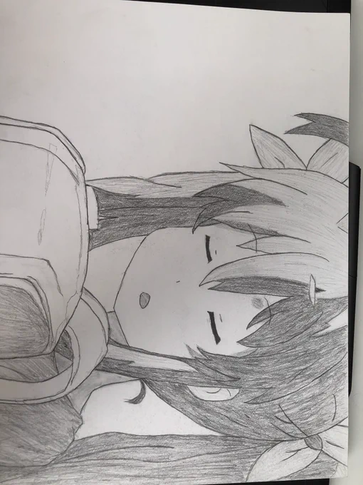 昔の模写〜 こうしてみると冬獅郎多いいですねw。今もだけどやっぱりロリキャラの顔のバランスって相当難しいと思うわ〜。 #模写 #ブリーチ #日番谷 #のんのんびより #れんげ 
