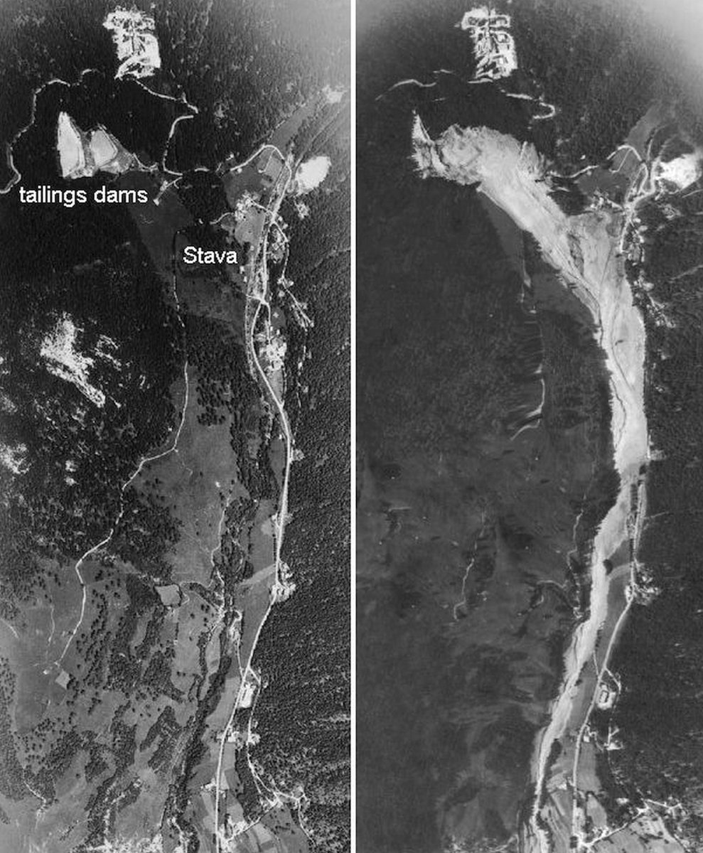 geocappiello's tweet photo. #19July #July19 #19Luglio 2020

19.07.1985 The Val di Stava disaster

#ValDiStava #Trentino #Italy 🇮🇹
The mudflow caused by the break of two dams above the village of Stava, near Tesero, killing 268 people, destroying 62 buildings and 8 bridges

#Mudflow #HydrogeologicalRisk https://t.co/AweFbfJFex