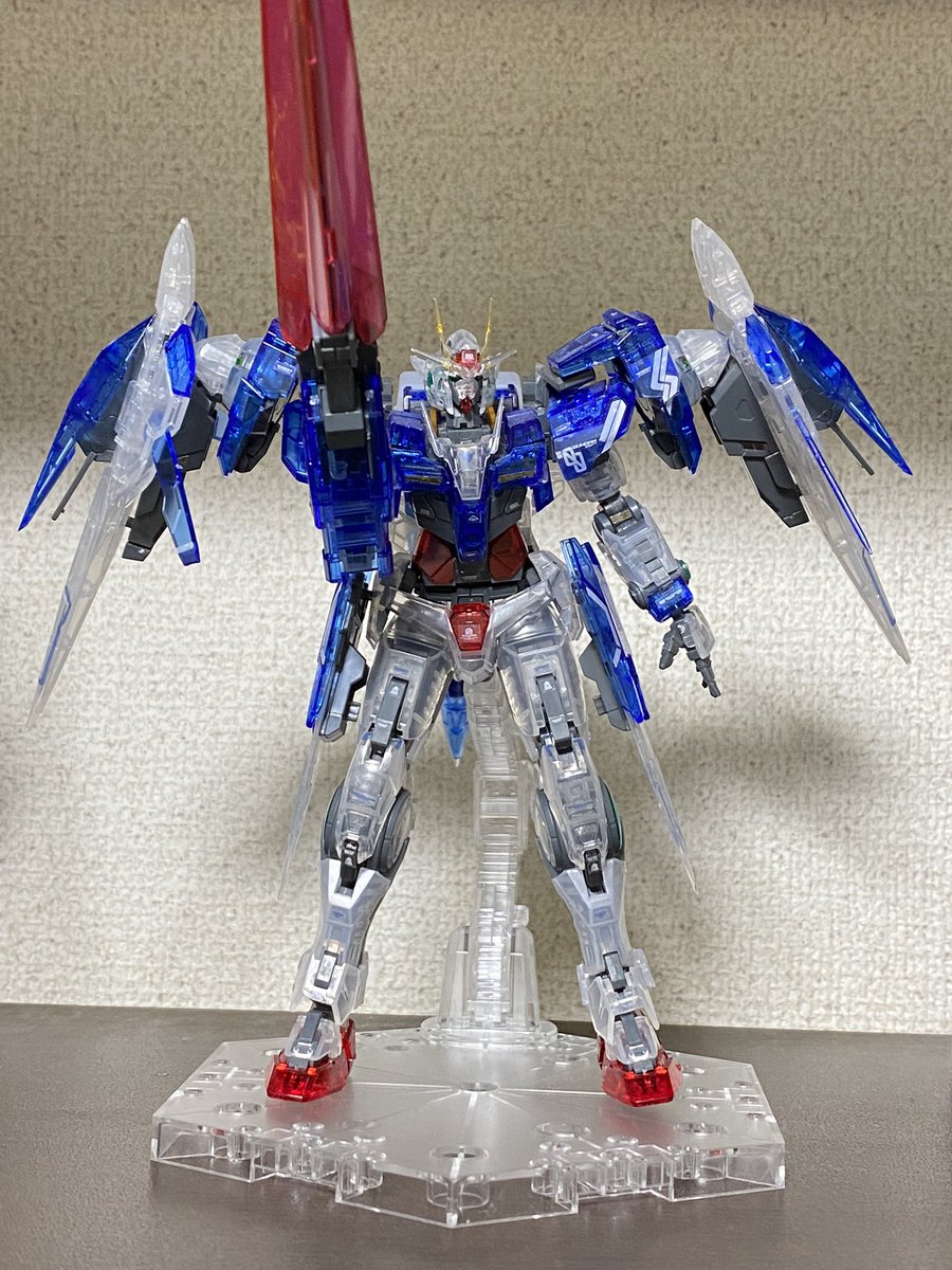 くみこ ガンプラ Rgダブルオーライザー クリアカラー完成しました クリアカラーカッコイイ 買って良かった ガンプラ Rg 機動戦士ガンダム00 ガンプラ好きな人と繋がりたい くみこ ガンプラ Rgダブルオーライザー クリアカラー完成しました クリアカラーカッコイイ 買って良かった ガンプラ Rg 機動戦士ガンダム00 ガンプラ好きな人と繋がりたい