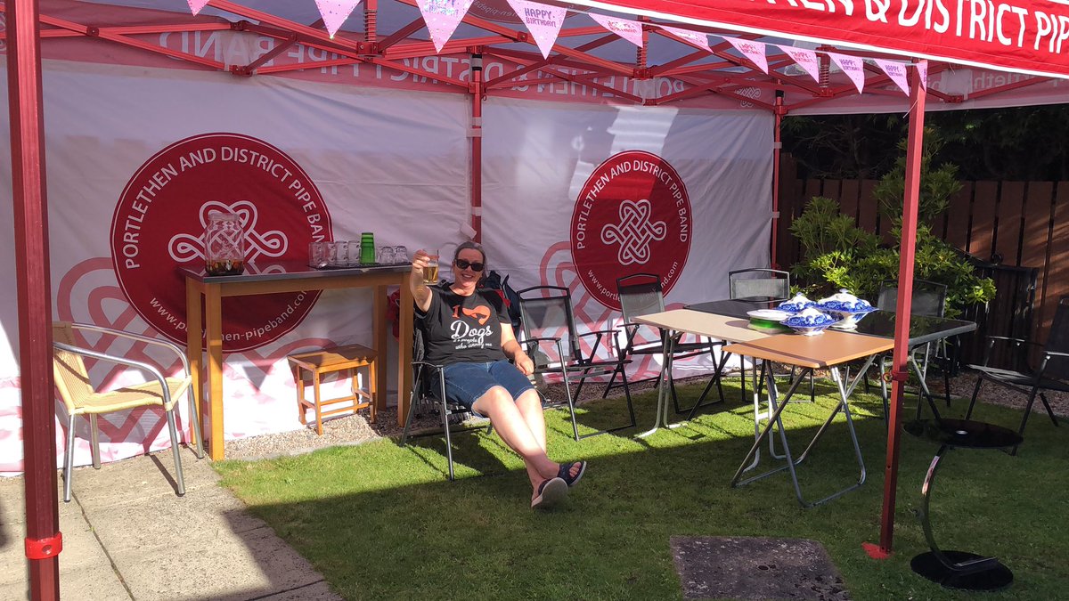 PortyPB's tweet photo. Well at least the band tent is getting out this year! https://t.co/Anu38QJ24C
