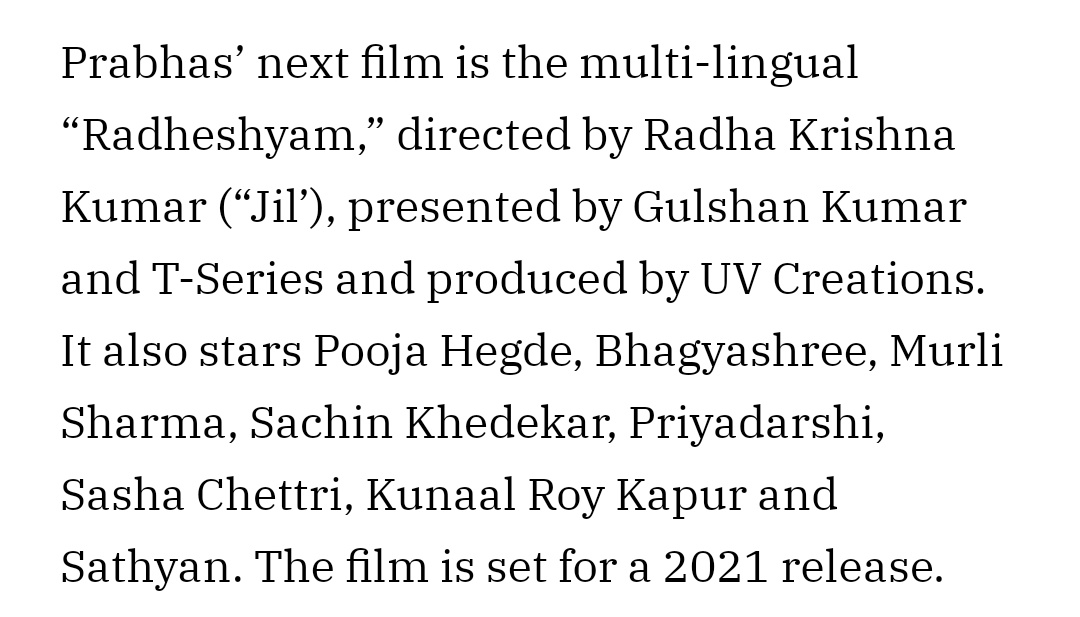 i_r4rehman's tweet photo. #Prabhas - The reigning King Of Telugu Language 😎

Global Media lo ee Elevation 🔥

@UV_Creations Nv Save Chesuko Article , Nee Peru kuda Vesaaru.🤣

#Prabhas21 https://t.co/mU7cJITier