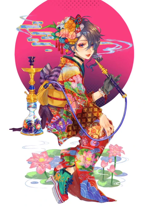 ごちゃごちゃしてるのが好き #女の子のイラストだけで興味を持ってくれる方へ届け 