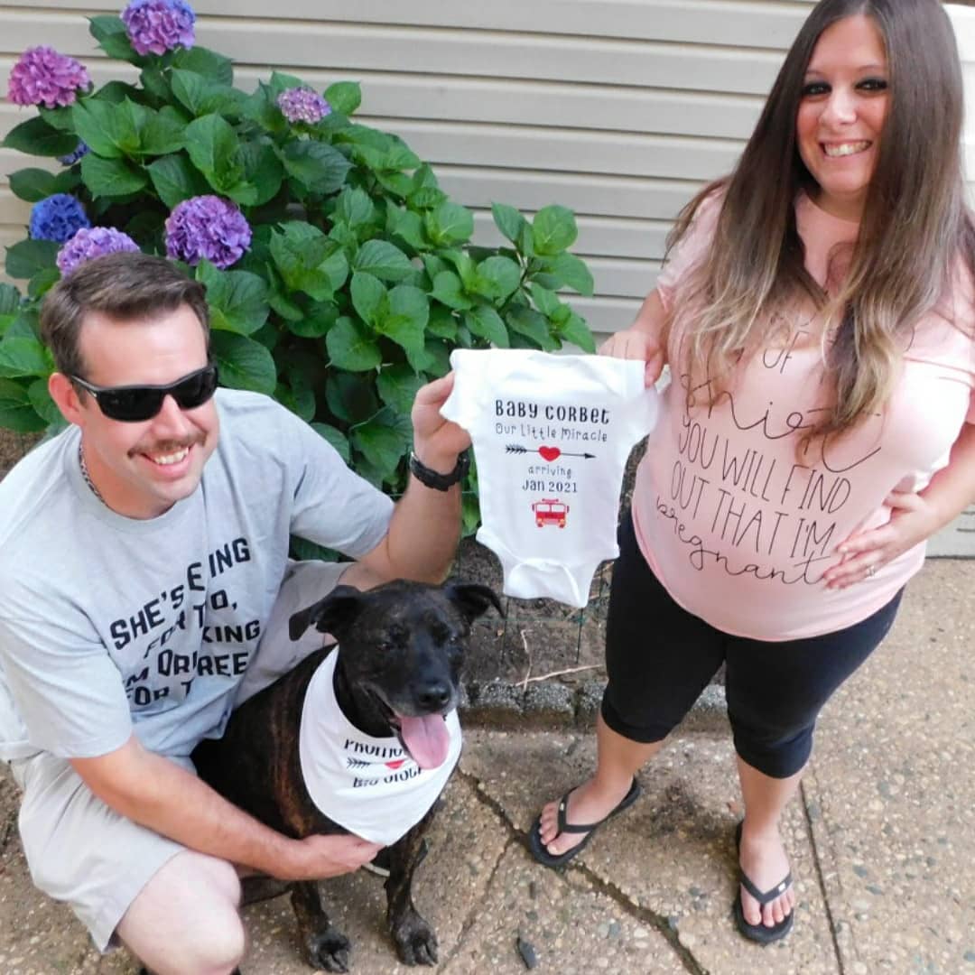 Cristie24's tweet photo. Sean and I are happy to announce....a SURPRISE blessing 3 years in the making...our little MIRACLE...Baby Corbet due Jan 2021. We thank God everyday for you little one and can't wait to meet you! Thank you for everyone's love and support over these last few years! #blessed https://t.co/FLP0S9TVml