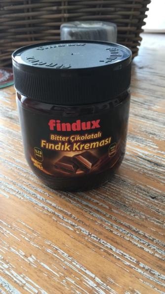 Bitter cikolatali findik kremasi. Palm yagsiz.

A101'de satiliyor. #a101 #veganurun #findik