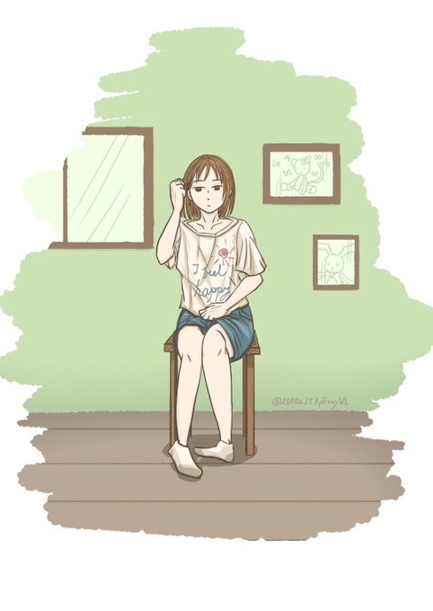 女の子のイラストのtwitterイラスト検索結果 古い順