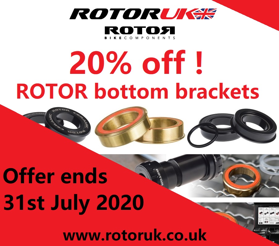 VeloUK's tweet image. Save££ on @UKRotor Bottom Brackets!  

ROTOR´s Universal #BottomBracket designed to ease frustration as a result of complicated bottom bracket/crank compatibility challenges. 

More: rotoruk.co.uk/veloukBB 

@velotech_uk  @RotorRace #bikebits