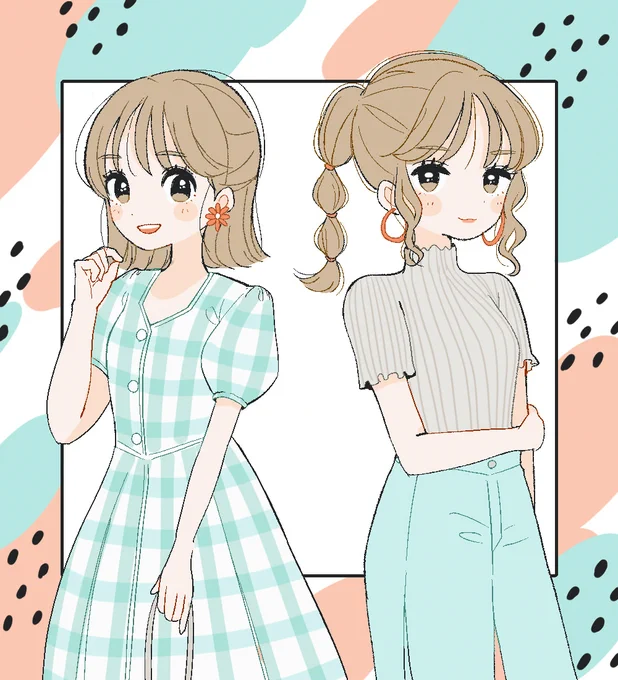 #女の子のイラストだけで興味を持ってくれる方へ届け
女の子描くのだいすき! 