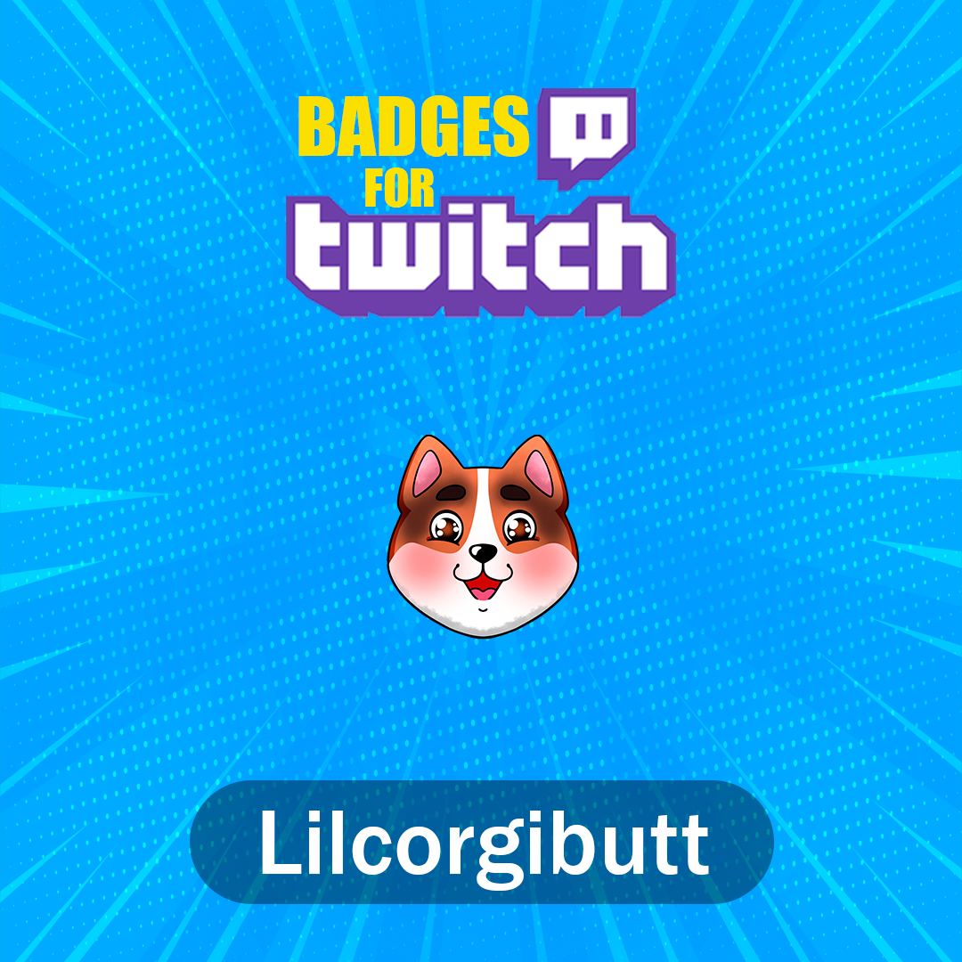 MissLittleMaru's tweet photo. Corgis are sooo cute! (β§β‘β¦) I hope I did justice to this custom badge for @LilCorgiButt thank you for your order, It was a pleasure to make such a cute corgi #corgi #cutecorgis #badge #emote #twitch #streamer #illustration #fiverr #kawaii #stream #digitalart #twitchstreaming https://t.co/z8TnD3ITvl