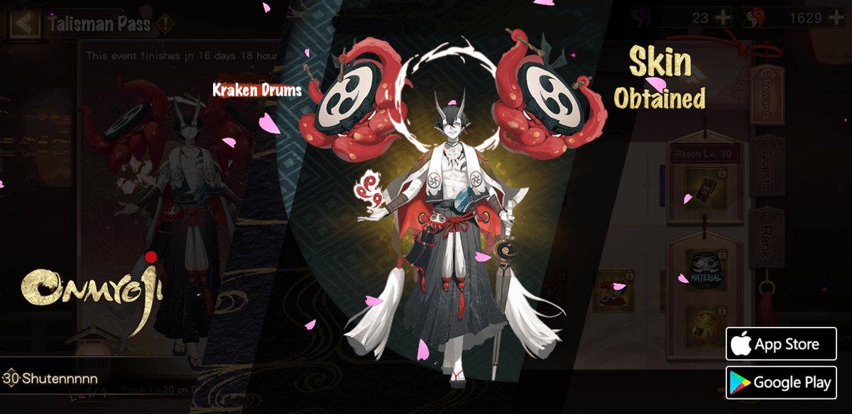 #Onmyoji# I got a brand new rare skin! Check it out and try your luck!