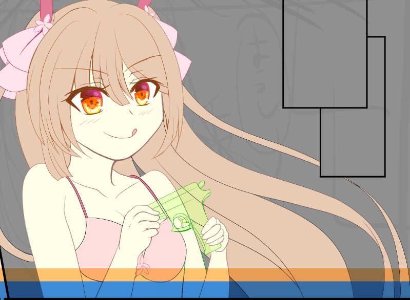 本編の話の筋とはあまり関係ないけど
かわいくかけた!ディプラデニアちゃん! 