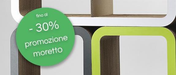 PROMOZIONE IMPERDIBILE CON SCONTI FINO AL 30% SU ECOLIVING.IT PER TUTTA LA LINEA MORETTO DI ARREDI ECOSOSTENIBILI IN CARTONE LESSMORE. 
ecoliving.it/collections/mo…
#ecodesign #ecologia #sostenibilità #economiacircolare #MadeInItaly #design #Ambiente