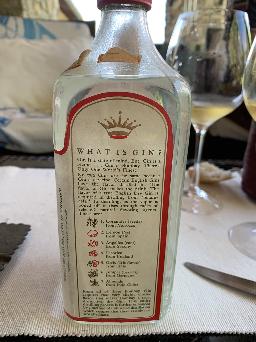 trabs62's tweet image. Oggi trattiamo l’argomento gin con un prodottino niente male @ceranto #bombaygin Cheers 🍸