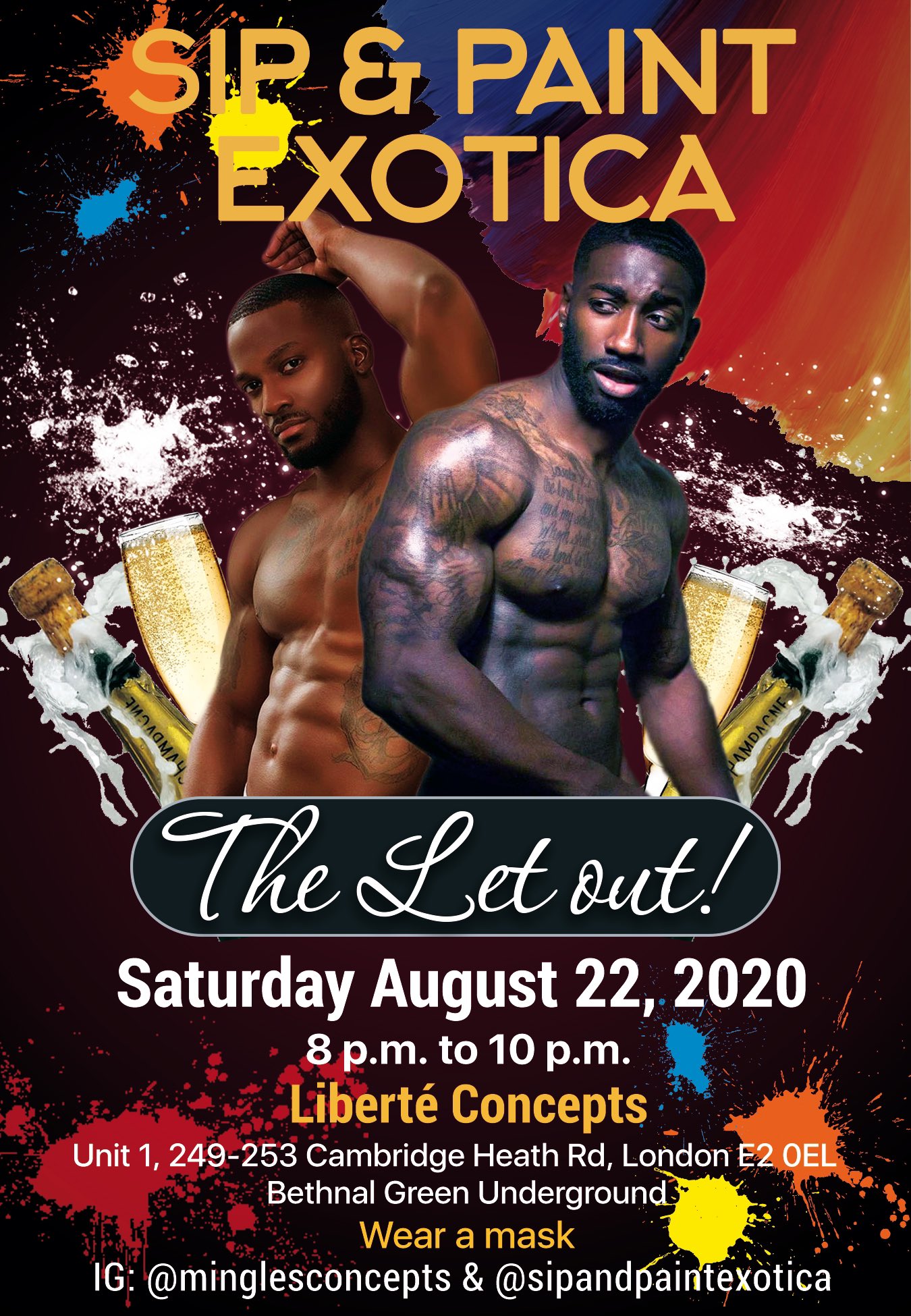 Sip & Paint Exotica (minglesconcepts) / Twitter