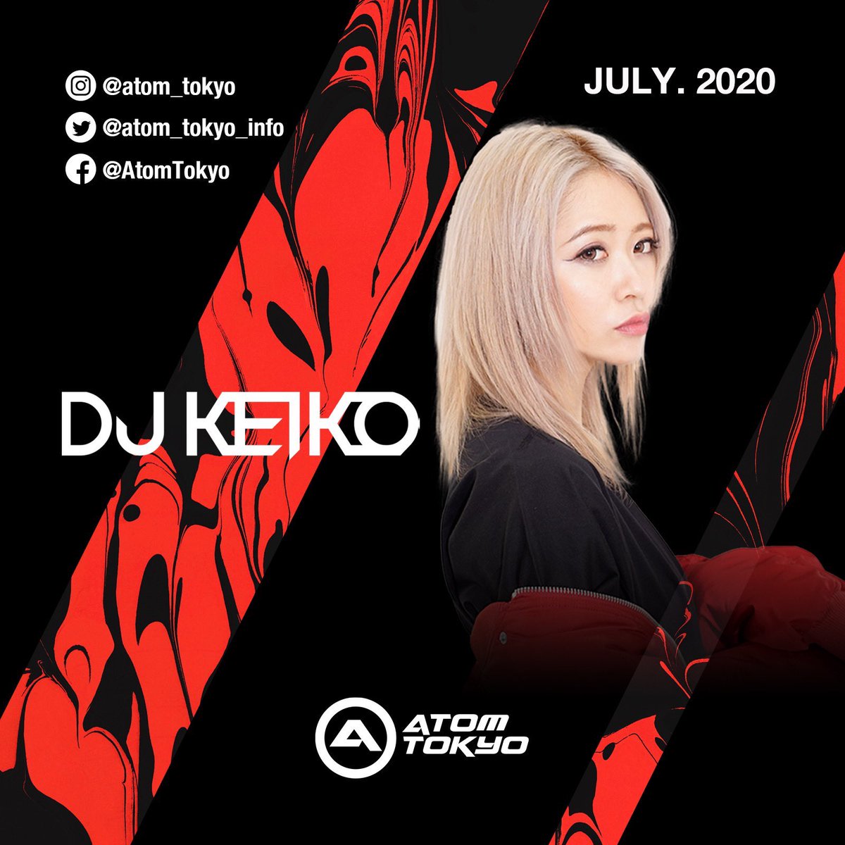 atom_tokyo_info's tweet photo. 7/19 ATOM TOKYO Sunday 22:00open
@djTORA_jp @dj_keiko @DJ_STRIKE11 https://t.co/02BDjTWaCD