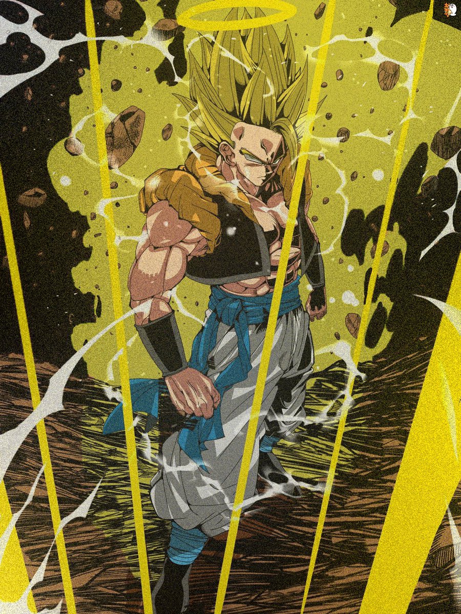 ドラゴンボール 俺は悟空でもベジータでもない 俺は 貴様を倒す者だ ゴジータ イラス きなこもち 有償依頼一旦停止中 のイラスト