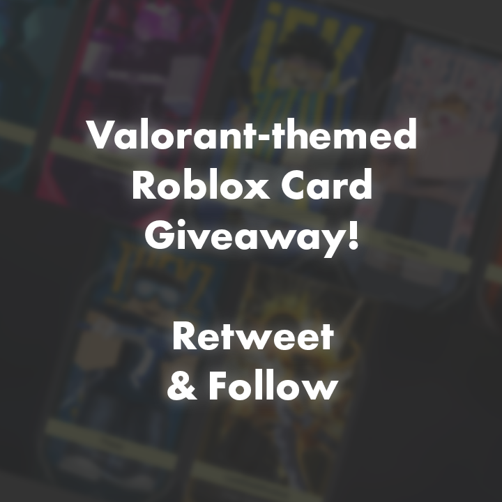 Spookiar On Twitter To Celebrate My 2 500 Followers Milestone I Ll Be Hosting My Next Valorant Themed Agent Card Giveaway Retweet This Post Follow Me To Enter Giveaway Ends On 24th July - red heart roblox