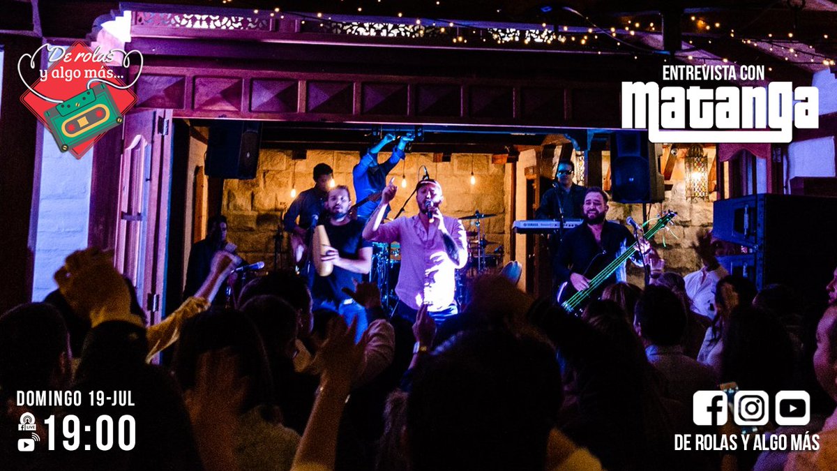 yayo_comunica's tweet photo. Mira esta entrevista llena de cumbia, donde @Matanga_Cumbia nos cuenta algunas de las sorpresas que presentarán en su concierto virtual de este sábado 25 de julio.

Facebook Live
https://t.co/e2nqBFoeAi

YouTube Live
https://t.co/AmVNzFRceQ

#AcolitandoAlTalentoNacional🇪🇨 https://t.co/r4TYvAmjif