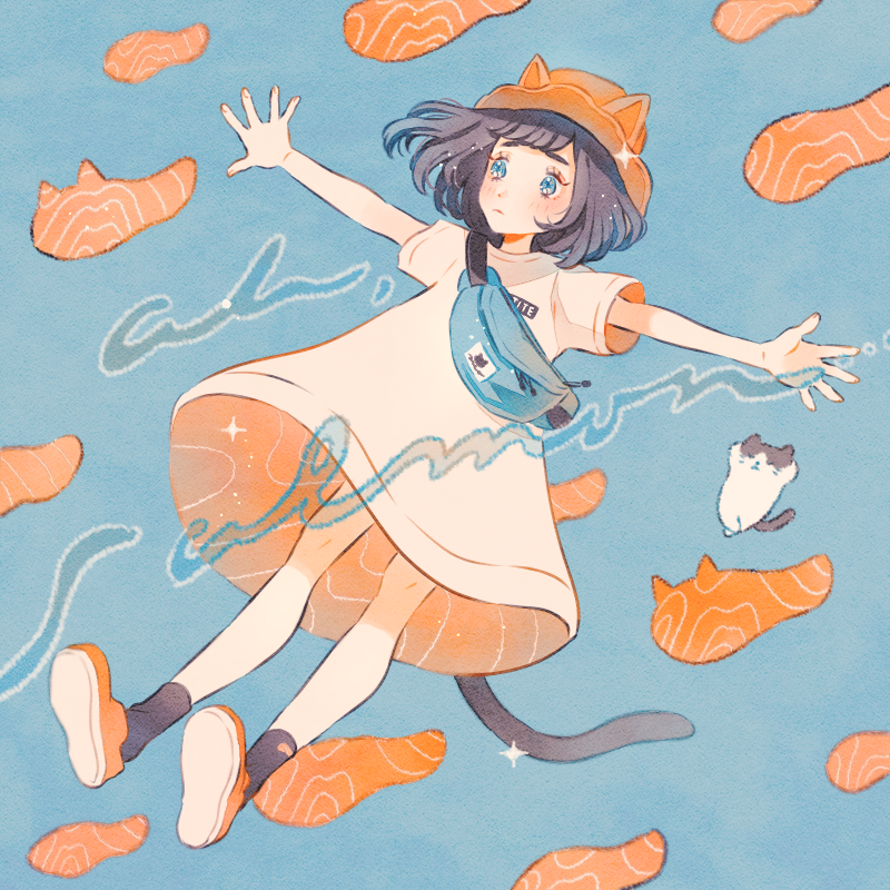 届いたら嬉しいです 女の子のイラストだけで興味を持ってくれる方へ届け 緑乃のイラスト