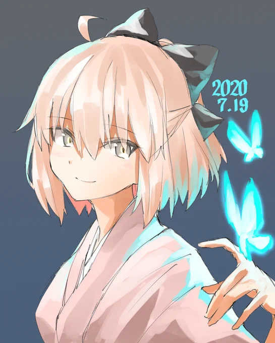 7月19日 沖田総司 命日
#FGO 