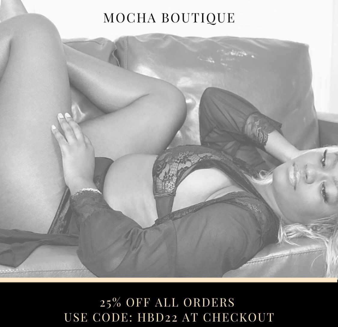 Ty_Rachell's tweet photo. Happy Birthday to #mochaboutique
Get 25% off All Orders. https://t.co/NR8lgulZpa