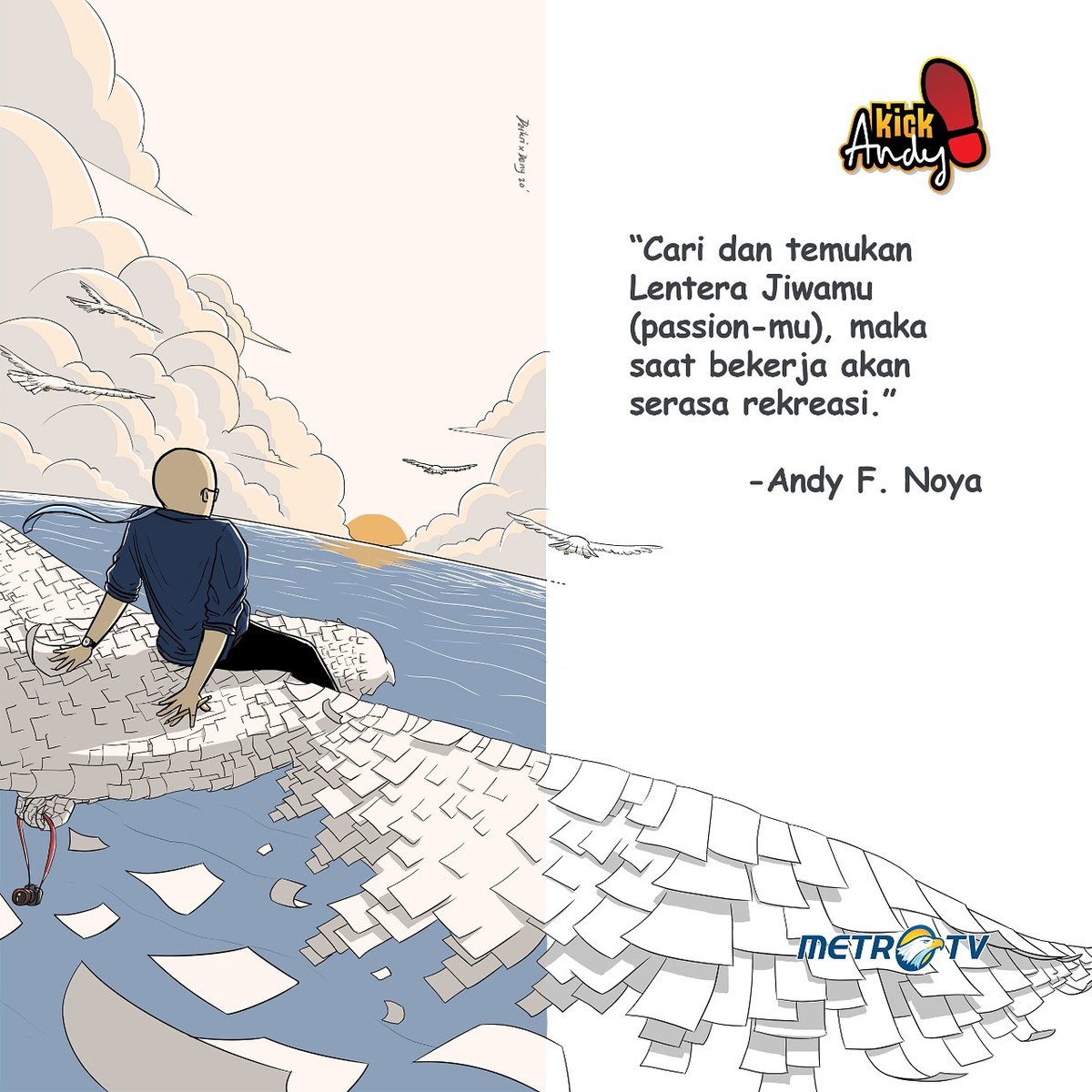 KickAndyShow's tweet photo. Kick Andy's Note of the Week #kickandyshow https://t.co/IybytyZ0TM