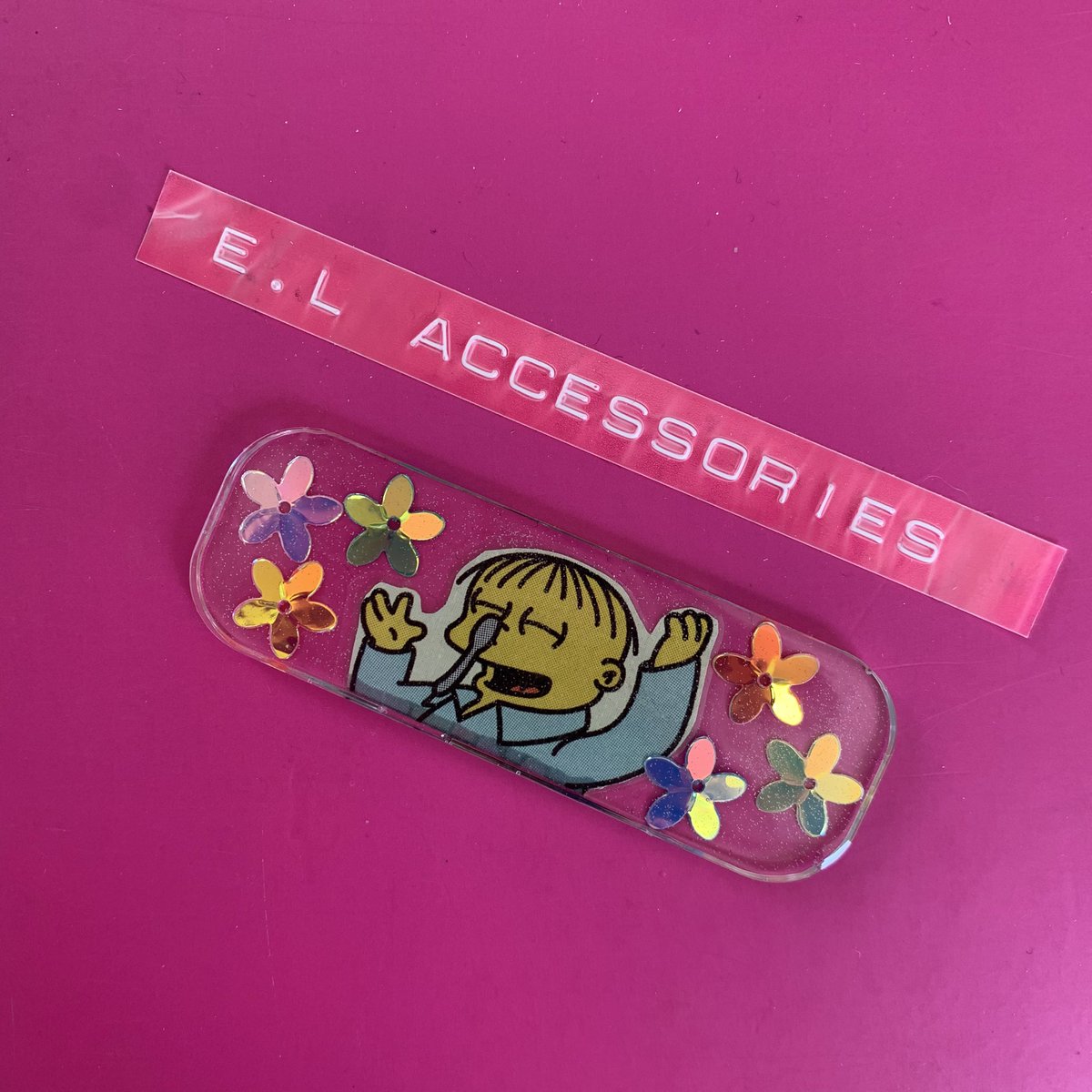I created the dream. A Ralph Wiggum hair slide. My life is complete. #thesimpsons #etsyseller #etsyshop #ralphwiggum