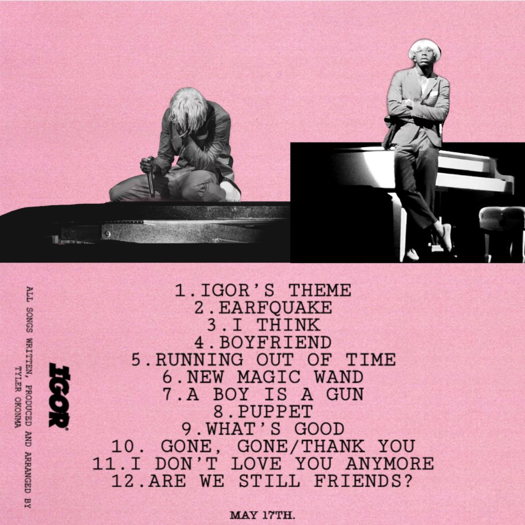top 3 from igor by taylor, the creator
