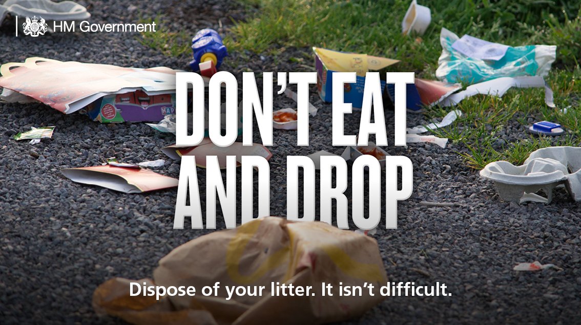 🗑️ Please make sure you don't drop litter when you're out and about in MK

We've got so many beautiful green spaces. Let's not ruin them 💚

#LoveMK