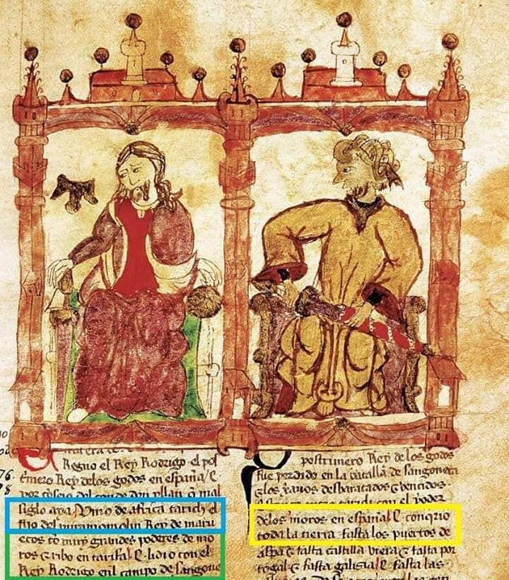 AfricaFactsZone's tweet photo. The Moors from North Africa conquered and ruled Spain for 781 years (from 711-1492).

They passed through Morocco and crossed the Strait of Gibraltar to enter Iberian Peninsula, Spain. They were of Berber and Arab descent.

They built universities and mosques in Spain. https://t.co/dGV80NHTgh