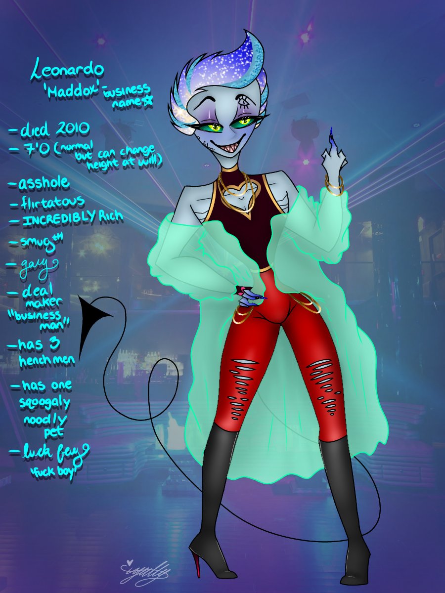 WYiggle's tweet photo. ✨HI, YES, HELLO, HOLA✨
welcome back to me creating so many ocs I forget to post and share about them!
anyways welcome the newest oc, LEONARDO!!
he is now my favorite, and I cannot stop drawing him
I hope I didn't jinx that—
so, hope y'all like him!
#myart #oc #hhoc #hh #eeextra https://t.co/l3oxycFsA5