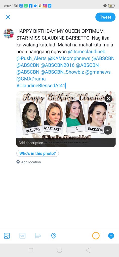 BebitJean's tweet photo. #ClaudineBlessedAt41 https://t.co/ZrFo9OTHrd