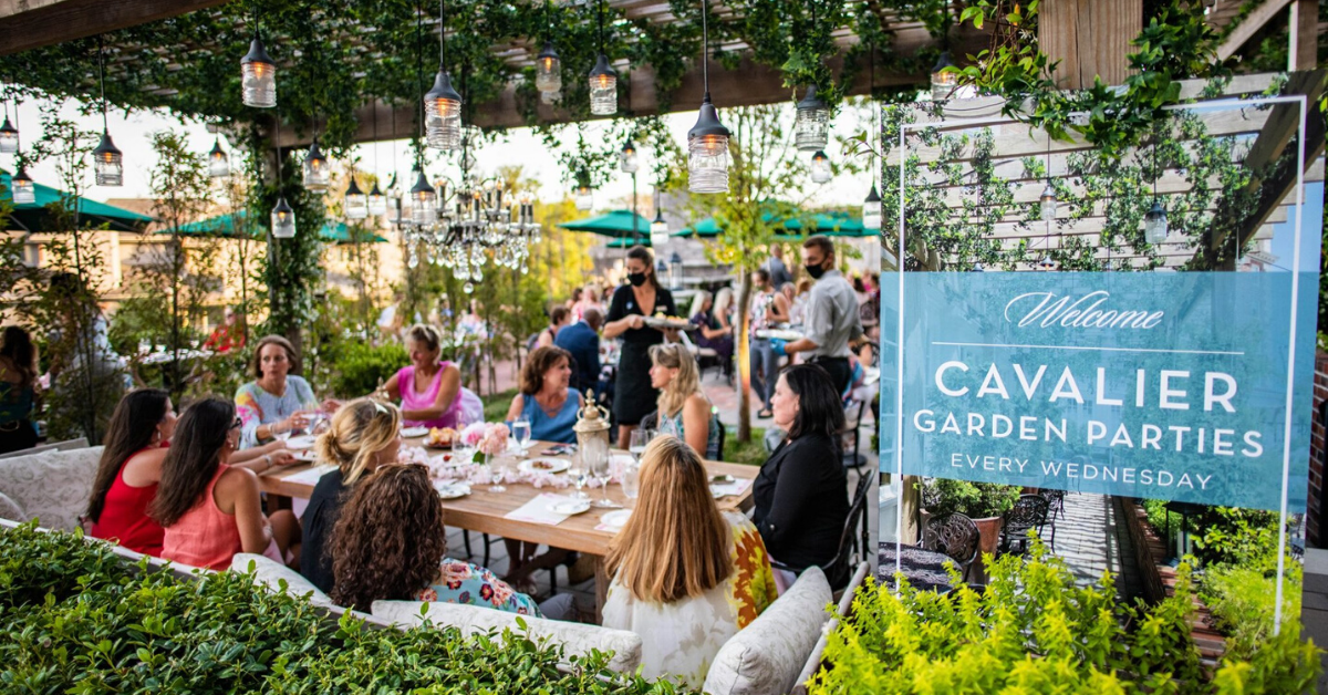 thecavaliervb's tweet photo. Sip, savor and repeat each Wednesday in July at 𝑻𝒉𝒆 𝑪𝒂𝒗𝒂𝒍𝒊𝒆𝒓 𝑮𝒂𝒓𝒅𝒆𝒏 𝑷𝒂𝒓𝒕𝒚 𝑺𝒆𝒓𝒊𝒆𝒔. Enjoy wines from around the world! July 22: South America. July 29: Spain. Book now at https://t.co/dG50VY0ovr 🥂#visitvabeach #winetasting https://t.co/SInshuOIS3
