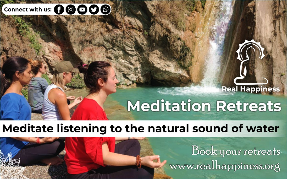 realhappiness_'s tweet photo. Join our transformational courses and retreats, learn the yogic lifestyle and get the serenity, wisdom and awareness in your life.
Book: https://t.co/74uaUCHWTh
#yogaretreats #yogaretreat #meditationretreats #meditationevents #meditationprograms https://t.co/Psh6mebRzU