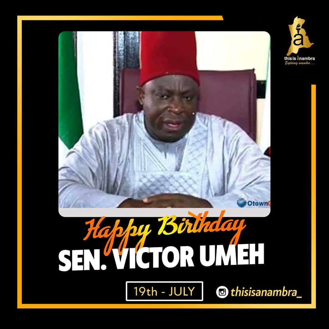 thisisanambra's tweet photo. Happy birthday senator Victor Umeh https://t.co/uFzYOfhH3c