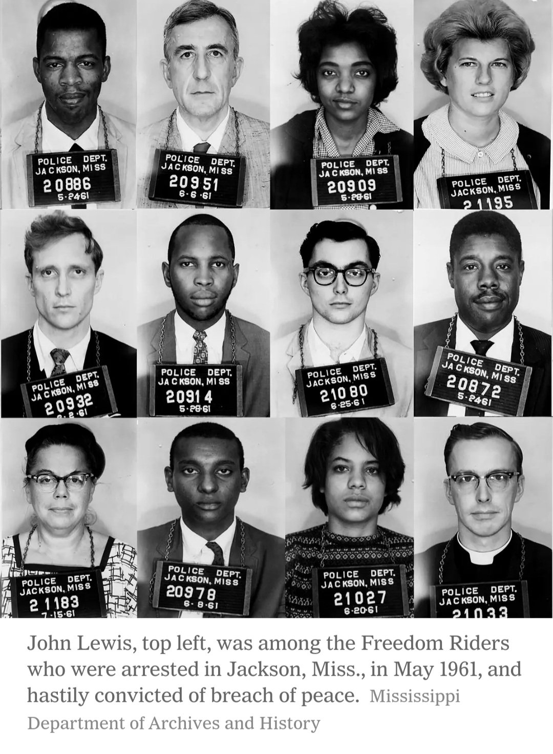 John Lewis Freedom Rider