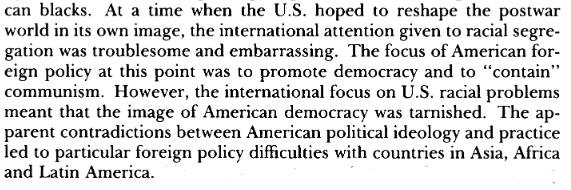 In the piece,  @marydudziak argues that racial segregation at home undercut US foreign policy