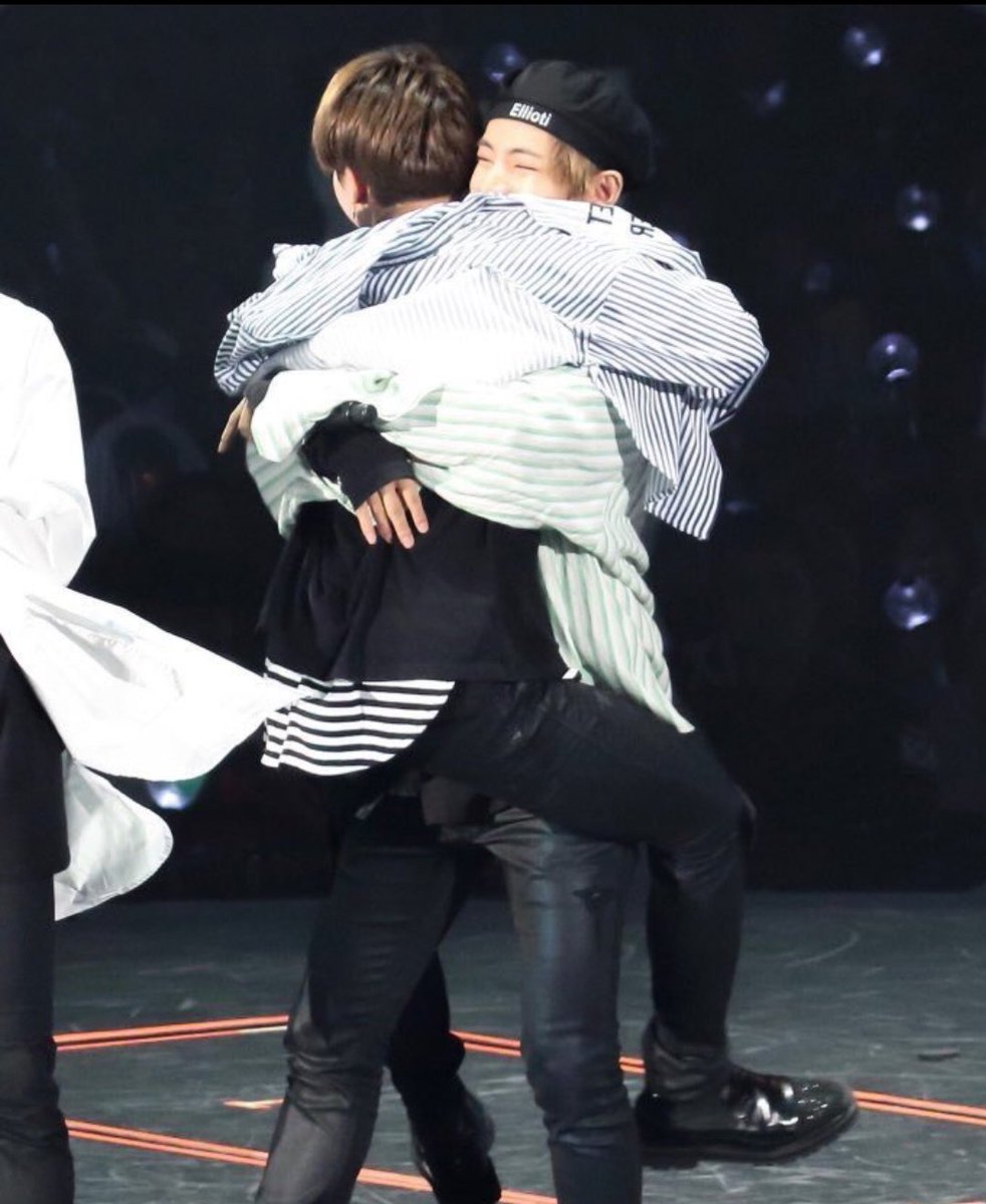 "will hug each other to give comfort"