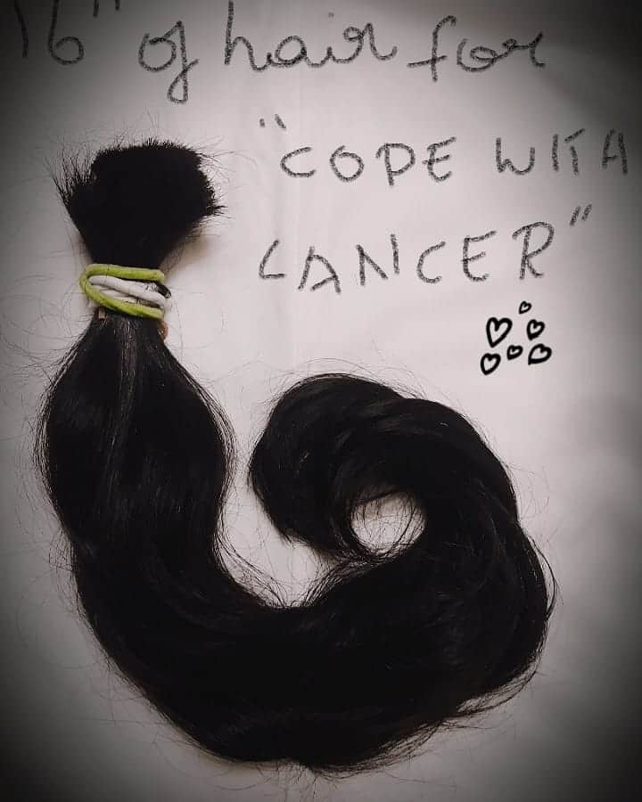 kookiee_crumble's tweet photo. I made a choice 2 yrs ago to donate my hair to kids suffering from cancer,back when I didn't used to have pocket money and this was the only way to donate๐ (*BTS inspired me to make this decision)#hairdonation #copewithcancer #hairdonation #btsarmy #BTS #BTSArmyIndia https://t.co/3zK6qZEbsP