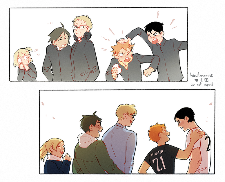 [HQ!!] hello // goodbye

#hq401 #haikyuuspoilers 