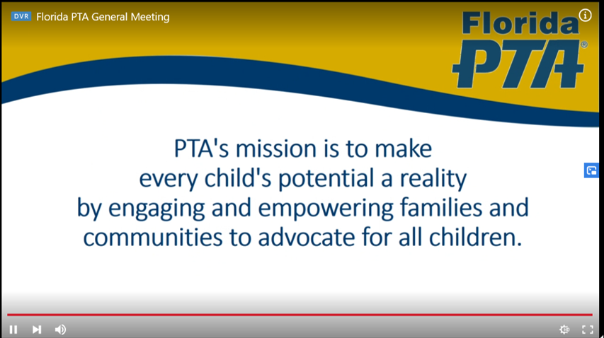 ACC_PTA's tweet photo. Looking forward to starting the Florida PTA Awards Ceremony in a few minutes! Two of our schools will be honored with state-level awards for innovative programs. 

#FLPTA2020VLC https://t.co/luOd60bMoH