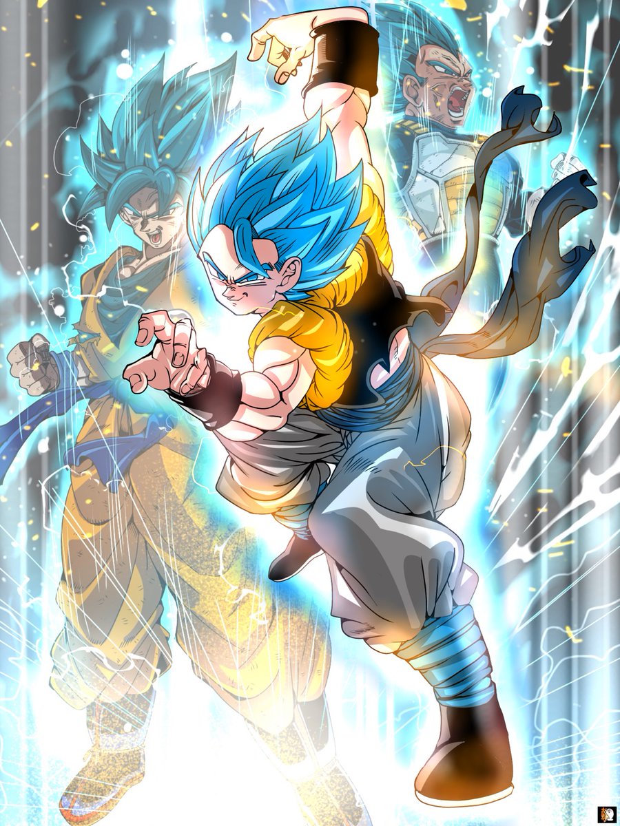 ドラゴンボール さぁ 今度は俺が相手だ ドラゴンボール超 ゴジータ イラスト きなこもち Dragonball垢のイラスト