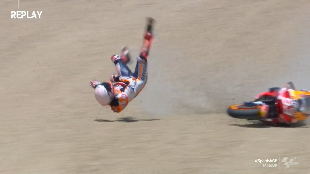 Conclusion: the only one who can stop Marc Marquez, is Marc Marquez himself #SpanishGP