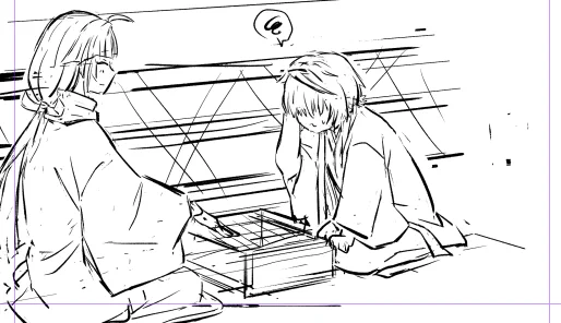 たぶん小太郎は描きなおすと思いマス。きょうはもうだめだ 